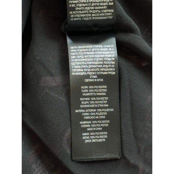 Ted Baker Colour by Numbers Limeri V-Neck Printed Midi Dress Size 4 - Picture 8 of 11